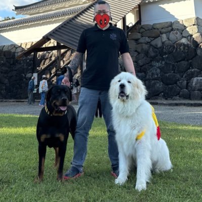 超大型犬の飼い主🐶🐾 #Rottweiler #GreatPyrenees #BodyPiercing (ロブ50mm/セプタム0G) #和彫り #自作PC #多弦ギター #Yautja #Xenomorph #Sith #Deathcore #Djent #Dubstep
