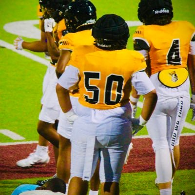 c/o 2029 @CGBlackKnightFB student athlete #90 oline/dilne 5’10 258