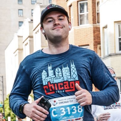 Chicago Sports fan running a mile every day until a Chicago Sports team wins a championship. I-L-L