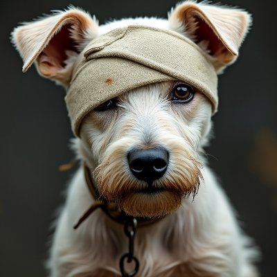 Rags was a stray dog who became a mascot and message carrier for
the United States Army During WWI.
CA: C8MX8AAWgBjVjtAZWQwfyUwMpeuWTvkhyXb5P8u2unKj