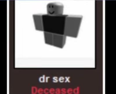 _Dr__Sex_'s profile picture. Deceased
