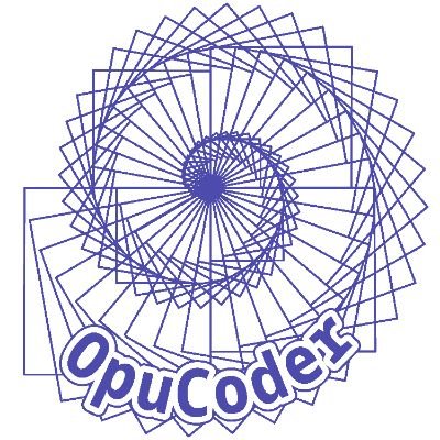opucoder's profile picture. 岡山県立大学 OpuCoderです。プログラミングに興味がある！プログラミングを使って何かしてみたい！と言った方はぜひ見学に来てください！ 毎週水曜日17：30から学生会館3階SASで活動しています。また、部室棟6号室でも活動しています！DMで質問なども受け付けています！