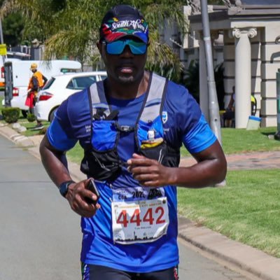 Stay humble, Healthy and positive. My PB 5KM Sub 22min,10KM Sub 45min, 21KM Sub 2hrs,32KM Sub 3hrs, 42KM Sub 4hrs and Comrades Marathon 90KM sub 11h32.