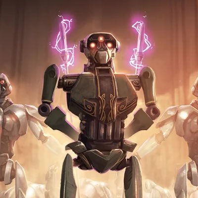 CIS super tactical droid, designed for superior warfare, burdened with superior intellect.