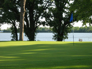 Local Golf course right on the Fox River large deck area, full practice range, with 18 challenging golf holes!
