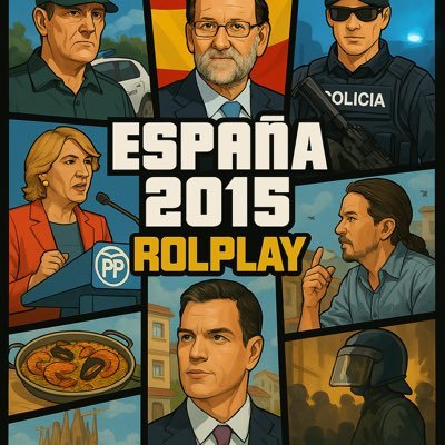 Servidor de roleplay político en Discord ambientado en la España del 2015. Construye el futuro del país