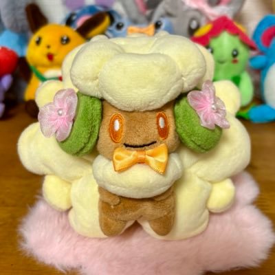 ポケぬい垢📸 相棒はえるるん(エルフーン♂)です💚 稀にえるるんの仲間たちも登場します◓⃙ エルフーンが大好きな1児の母🤱🏼 ゆっくりまったり更新🫧 #ポケモンfit