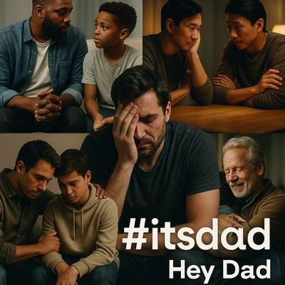 a space for men to speak the unspoken. Share your truth. Heal out loud. Also for fathers, sons, daughters and the silence we break together. #itsdad