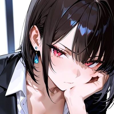 「仕事が出来る無表情上司を堕としたい」AIイラストレーターです✨皆さんで先輩を堕として下さい😍【無断転載禁止】