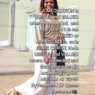 Former CRS Frontline Manager. An S.A. Universal Queen born from Matamela Ramanala's ROOT. Proudly mom to Eugene,William and Uhone, a woman resistant to defeat