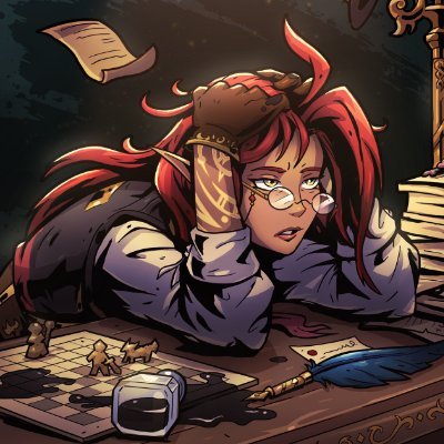 ledgerbound's profile picture. Ledgerbound is a hilarious, narrative-driven tactical RPG coming to Steam! Wishlist us today. ✨