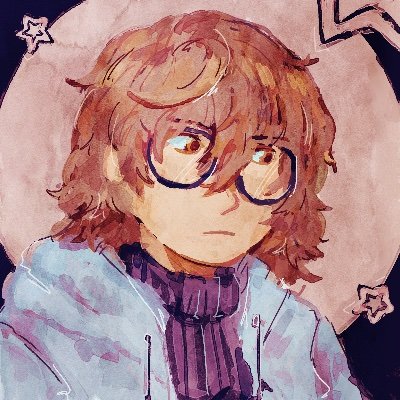 cagedjustice's profile picture. ☕️ (icon by @Chatlote_) (mod is @renstarv4 ) (he/they transmasc akechi) 「 banner by @Th1ef0fHearts 」 (glasses akechi sprite edits by @kurageczz )