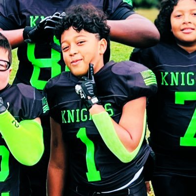 JulenAlfaro22's profile picture. 🏈 5’2” 120LB 11 YEAR OLD WR/DB • 6TH GRADE 11U• CLASS OF 2031• Coach:@LIKnightsFBREC