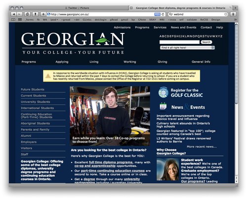 georgianwebteam's profile picture. We love the web. We love Georgian College.