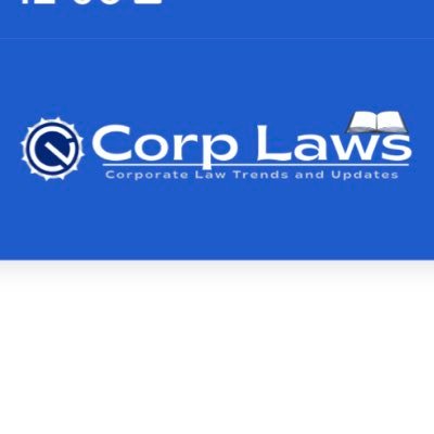 corplaws's profile picture. Corporate Laws trends and updates.
