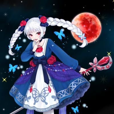 魔法堂FullMoon公式アカウント 代表のキラキラ魔導師 KAGUYAです🌕 宇宙や魔法少女モチーフ、花、水、蝶、月、星、輝きをテーマに可愛いエレガントなキラキラ作品達を生成しております。 露店
イラスト:かがつね様作 @kaga2ne