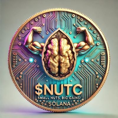 nut_coin_fun's profile picture. 𝗪𝗵𝗲𝗻 𝗻𝘂𝘁𝘀 𝗮𝗿𝗲 𝘄𝗼𝗿𝘁𝗵 𝗺𝗼𝗿𝗲 𝘁𝗵𝗮𝗻 𝗱𝗼𝗹𝗹𝗮𝗿𝘀!
🌰💥 Turning laughs into gains.
$NUTC 🥜The nut that could change your wallet!
