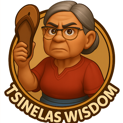 TsinelasWisdom's profile picture. Welcome to Tsinelas Wisdom — where Filipino values come with a bit of palo and a whole lot of puso! 🇵🇭