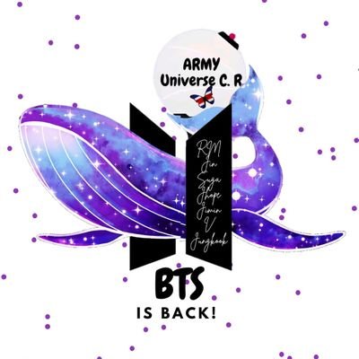 ARMYUNIVERSECR's profile picture. BTS ARMY 💜 Fan Account  💜

Miembro de @union_cr  🇨🇷
Miembro de @BTS_GlobalUnion 🌎