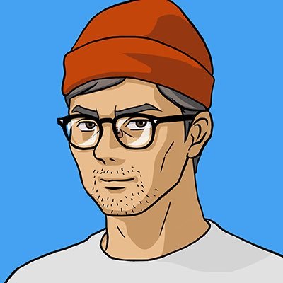 mura_tagosaku's profile picture. 割とよくあるタイプの中年男です。 プロフ画像は妻が（実物より格好良く）描いてくれました。