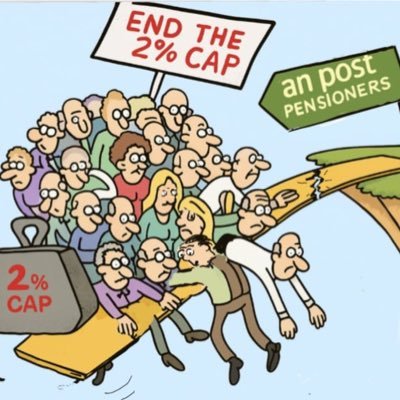 PensionersPost's profile picture. A Post imposed a cap on Post pensions when the Pension Fund has a surplus of €600m. Treating former staff who served the company for many years with contempt.