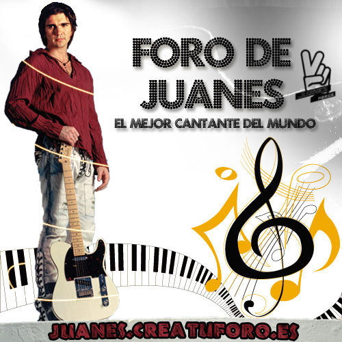 Bienvenidos al Foro de Juanes,Si te gusta JUANES,este es tu sitio,encontraras miles de cosas,y a mucha gente que al igual que a ti,le encanta Juanes y su musica