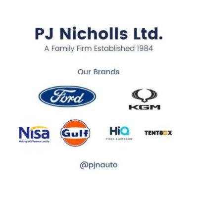 Est’d 1984, a family run dealer group. Representing Ford, KGM, HiQ. Gulf fuel & Nisa Retailers. We sell cars, commercials & TentBox UK wide! 🇬🇧🇰🇷