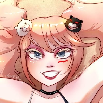 NSFW/SFW Roleplay account/MINORS DNI!/Parody Acc/28/⚠️TAKEN IRL to my BF Andre./⚠️I'M NOT SINGLE IRL!⚠️/Junko Enoshima, Miu Iruma & Harley Quinn/Multimuse/