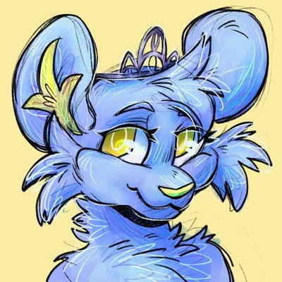 Just a regal shinx princess! Bow down before me….and pet me! 💖 She/her.