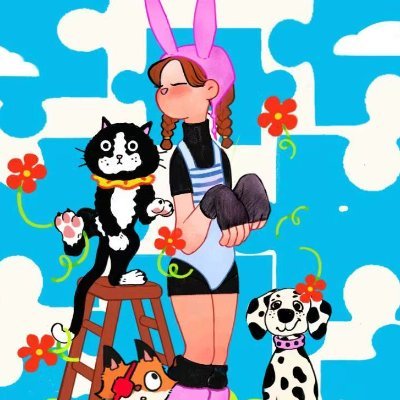 GhostDoctorwen's profile picture. ✨The Human Internship Diary of Mata, the Interstellar Little Witch!
I live with a cute pet group: a dog 🐶, a grumpy - faced cat 😼, and a fox 🦊.