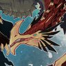 TheGooseDragon's profile picture. Goose • lesbian🧡🩷 • Aerospace Engineer • monster hunter and dragon artist • I post a lot of gore art 🩸
