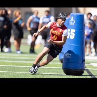 6’1 200 Hybrid/Ath @ oak grove|California|Ath|’26 Junior|3 year varsity|Freshman of the year ‘22 |All league|NCAA ID:|| 2303807651 |