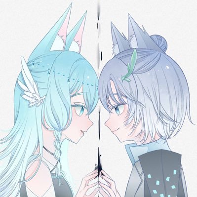 狼過Yobu🖤 & 喲米Yomi🤍【雙人勢HKVtuber】｜往900訂前進中！さんのプロフィール画像