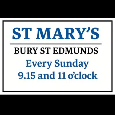 StMarysBSE's profile picture. The original church of Bury St Edmunds. Still celebrating a beautiful long story of God's love for Bury. Sharing the parish with @StPetersBSE1.