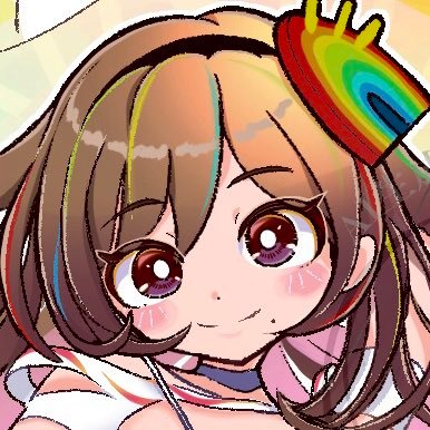 三重県桑名市レインボースポーツ🌈PRキャラクター『青空虹乃』です!カートコースを隅っこから盛り上げていくよ✨みんなよろしくね〜 合言葉は「にじっちゃお!」 レインボースポーツ公式X→@RainbowSportsKC イラスト担当→@Checola_5FC1 イラストのAI生成や無断転載禁止
