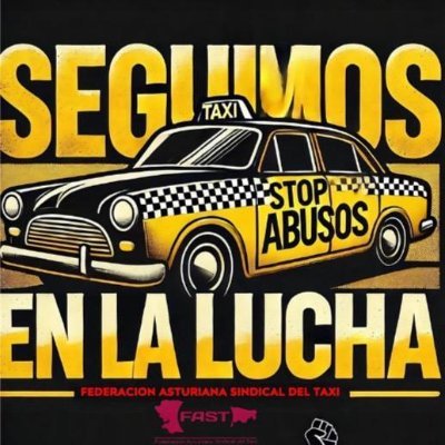 Twitter oficial de la Federación Asturiana Sindical del Taxi. Información del sindicato asturiano de taxistas.