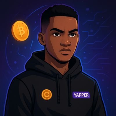 The reply guy 👦 👌
💼 Crypto Newbie on the daily grind
🪙 Airdrops | Web3 Tasks.
📢 Official Yapper | Farmer 💨💨
🧠 Learn. Earn. Repeat.