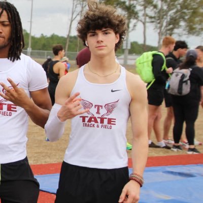 Track and field athlete for tate high school most of my videos are on instagram.