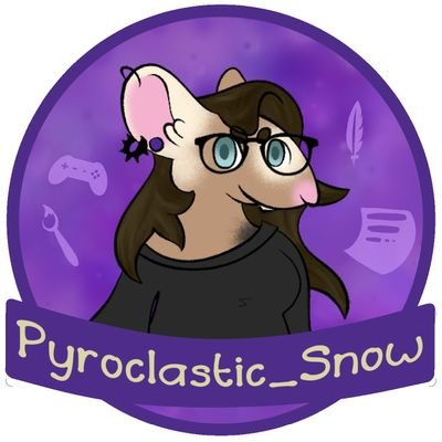 PyroclasticSnow's profile picture. writer, artist, and content creator for the Maelstrom Hold!