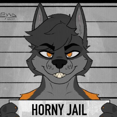 A Horny Gray/Orange Wolf Profile