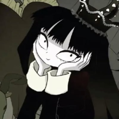 Wannabe tim burton character in my cyber psych ward digital hell