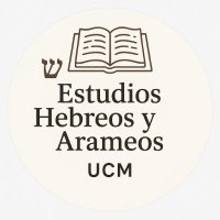 Área de Estudios Hebreos y Arameos UCM (@hebreoarameoucm) 's Twitter Profile Photo Área de Estudios Hebreos y Arameos UCM (@hebreoarameoucm) 's Twitter Profile Photo