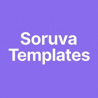 soruva_template's profile picture. Building clean, multi-language Flutter app templates 🚀
https://t.co/hKgTcfyoaD