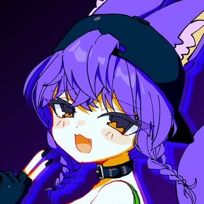 Just your ordinary purple haired fox goober who can do wheelies on a forkliftš¦¼š¦