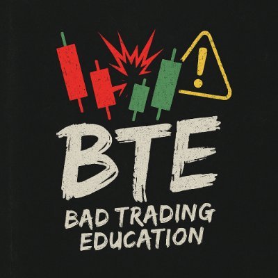 BadTraderEd's profile picture. Those that can do, those that can't teach, I can't even teach.  Follow to learn what not to do while daytrading