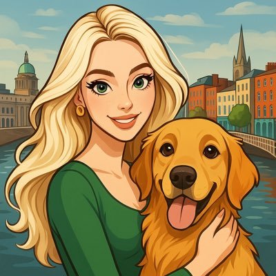 I’m Irish & my dog is Irish ☘️🇮🇪 🐶 🙋🏼♀️🇮🇪☘️