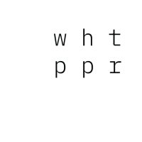 Whitepaper (@whtppr_studio) 's Twitter Profile