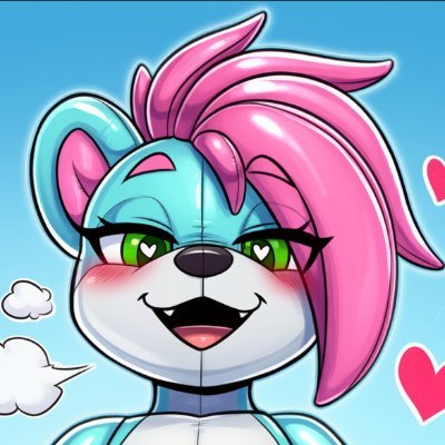 Admirer of the famous blue vixen, furry and lover of balloons and inflatables of all shapes. NSFW content/Art posted by me is AI generated/MDNI.
