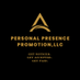 Personal Presence Promotion, LLC (@pppromotionllc) Twitter profile photo Personal Presence Promotion, LLC (@pppromotionllc) Twitter profile photo