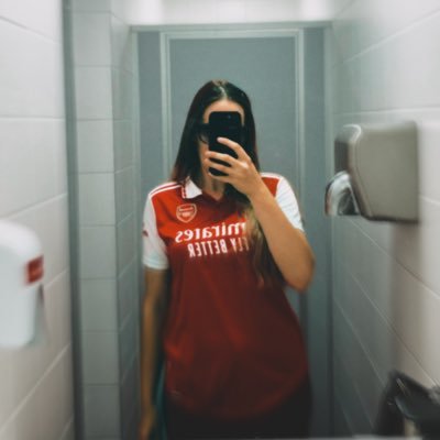 🇭🇺Can be found at football games or at home watching football games basically just football games #Arsenal #HerGameToo